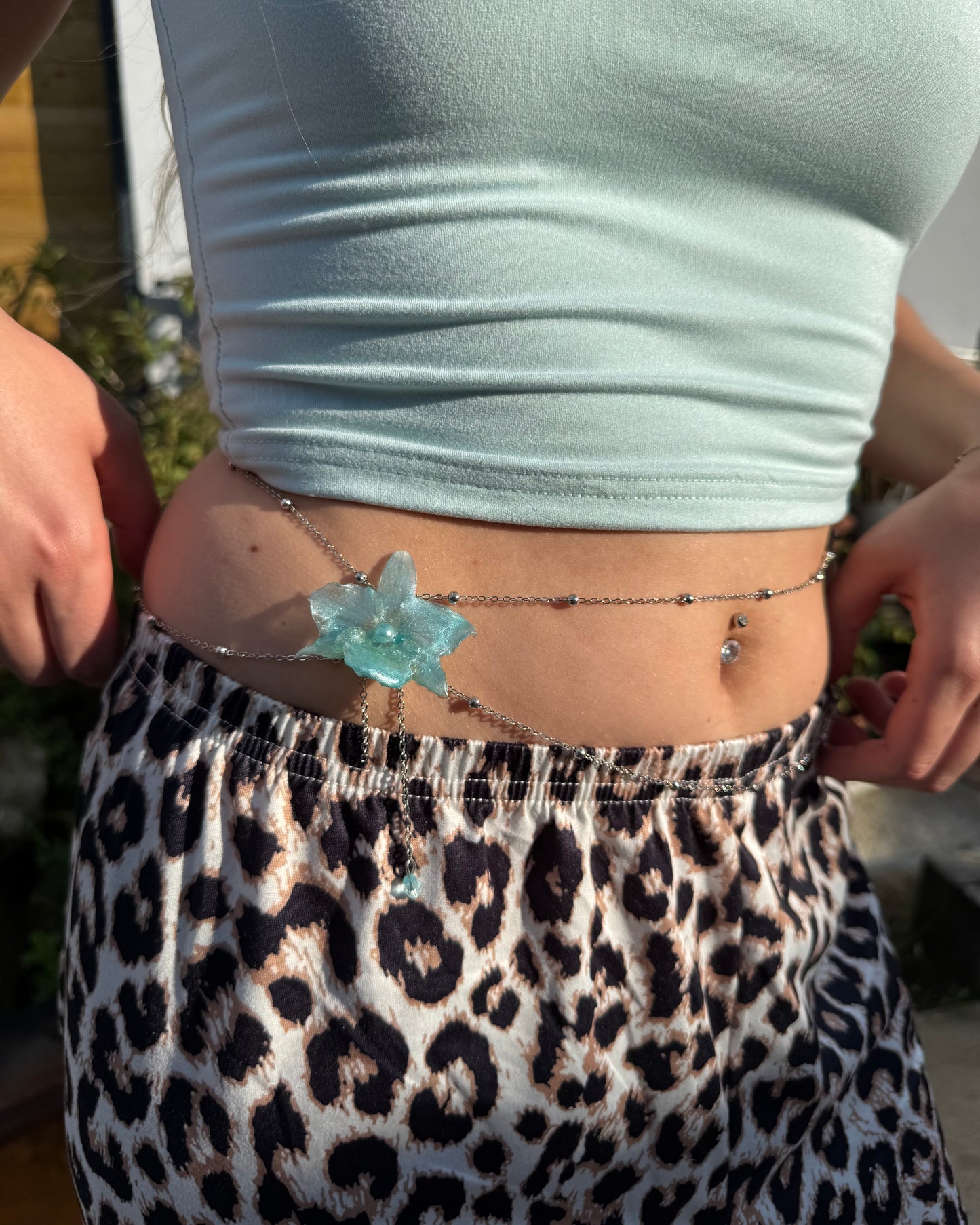 Baby blue chain