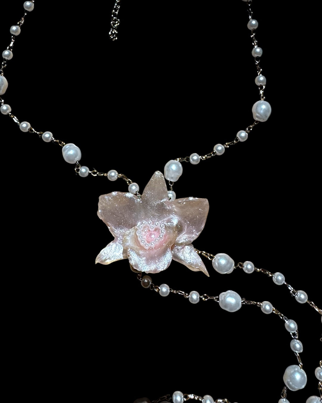 Babyrosa Orchidee