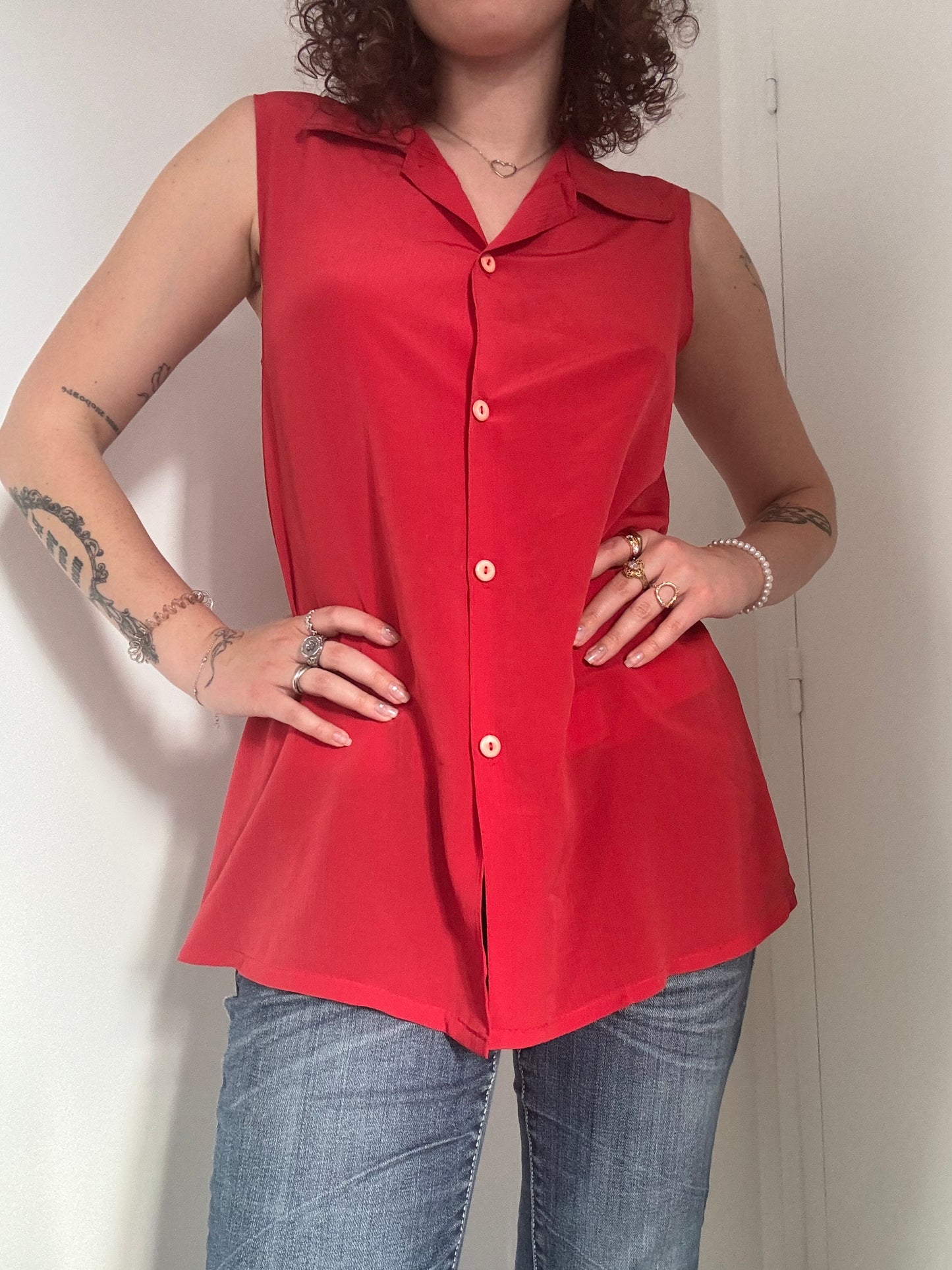 Chemisier rouge | L