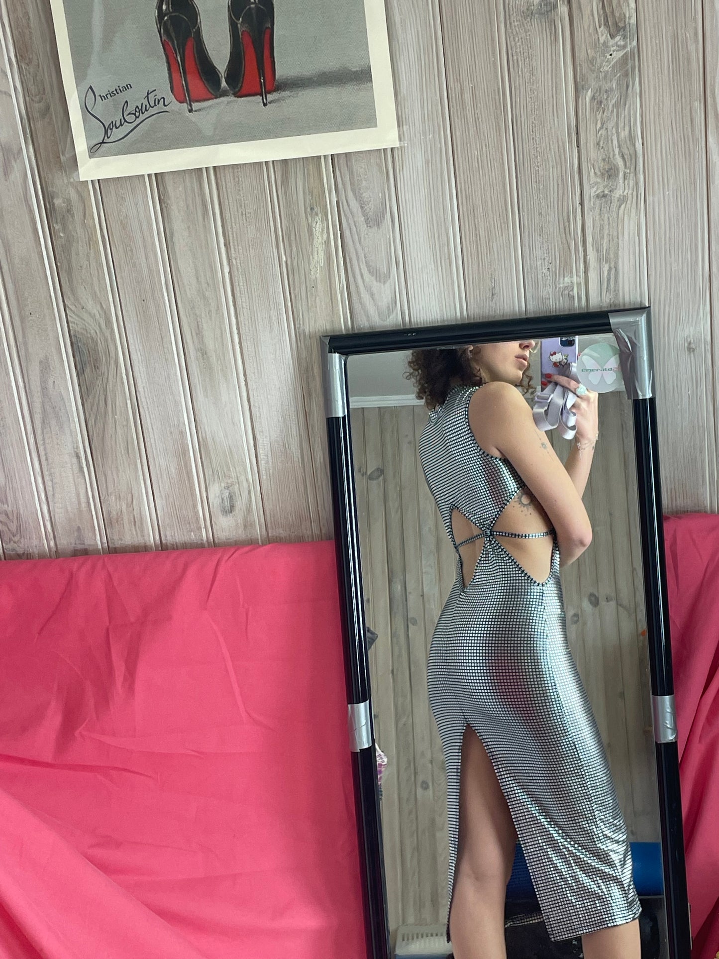 Silver dress | M