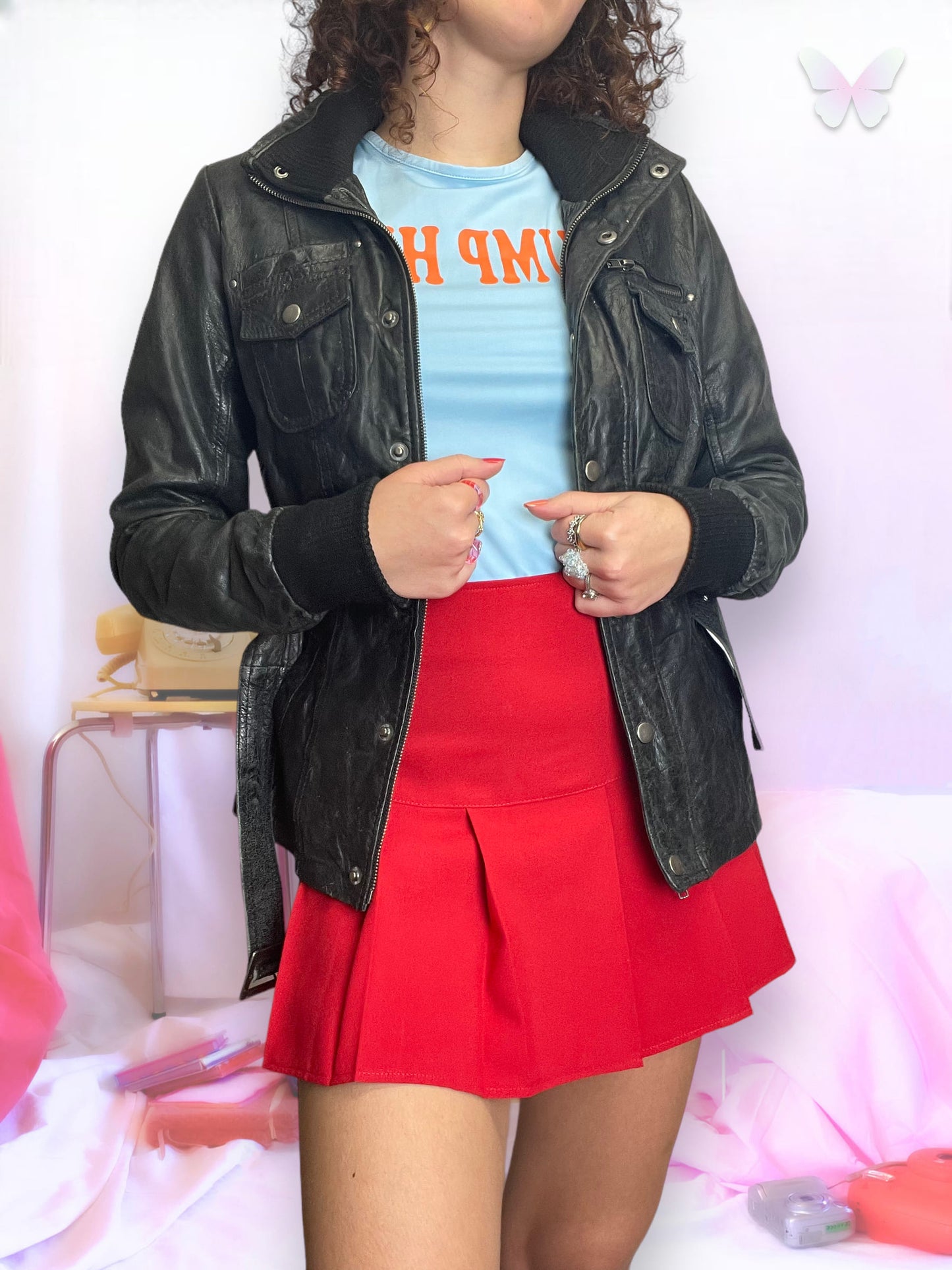 Roter Minirock | S