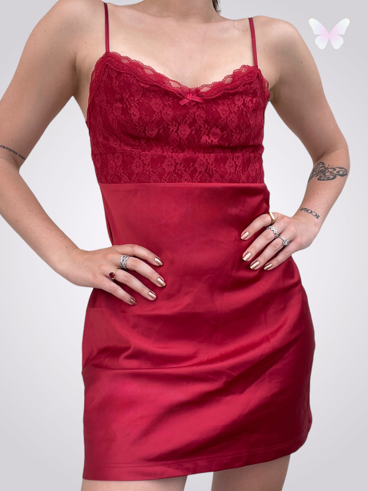 Rotes Kleid | S