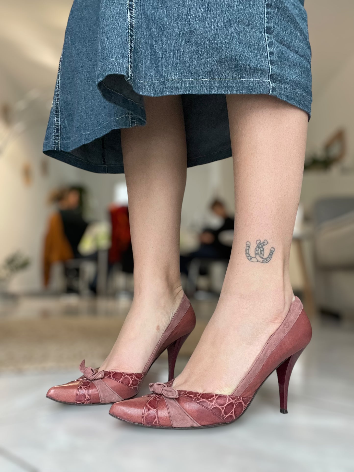 Escarpin rose flot y2k | 38,5