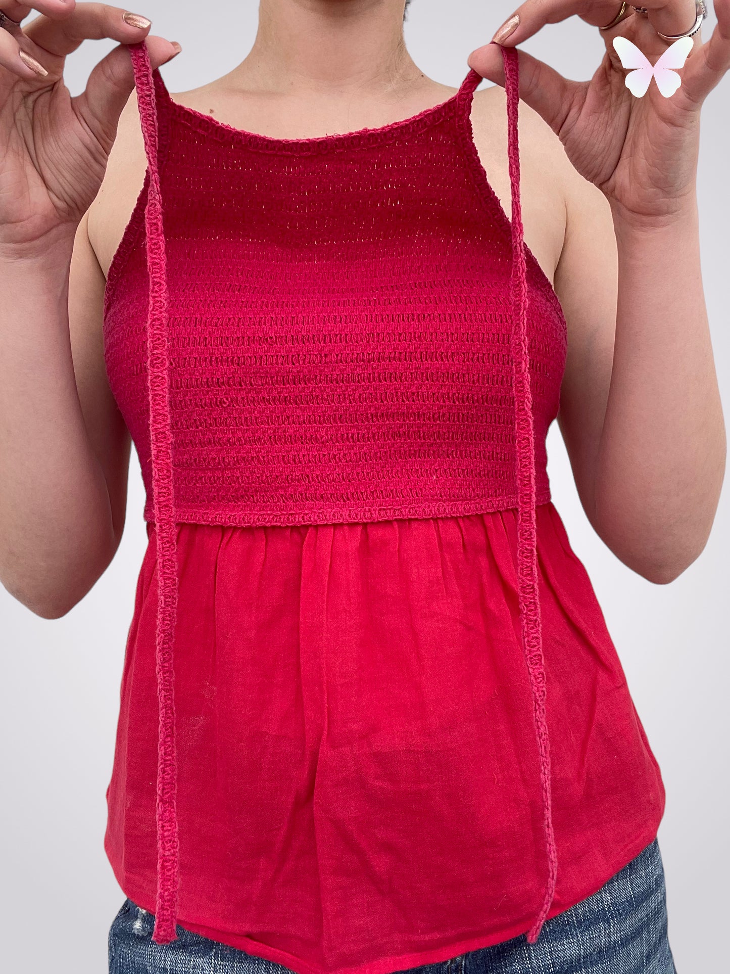 Top rouge | S