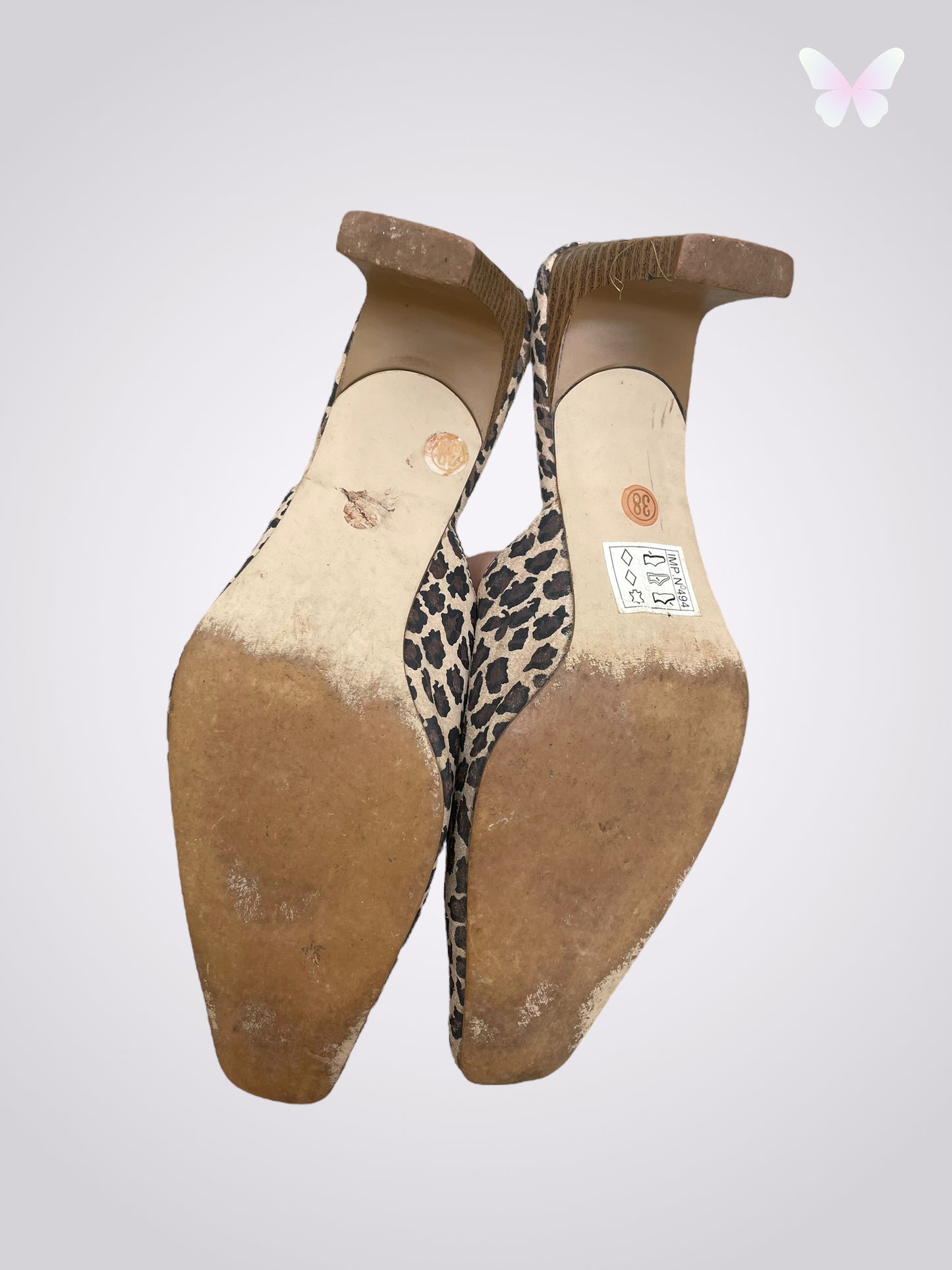 Leopard mules | 38