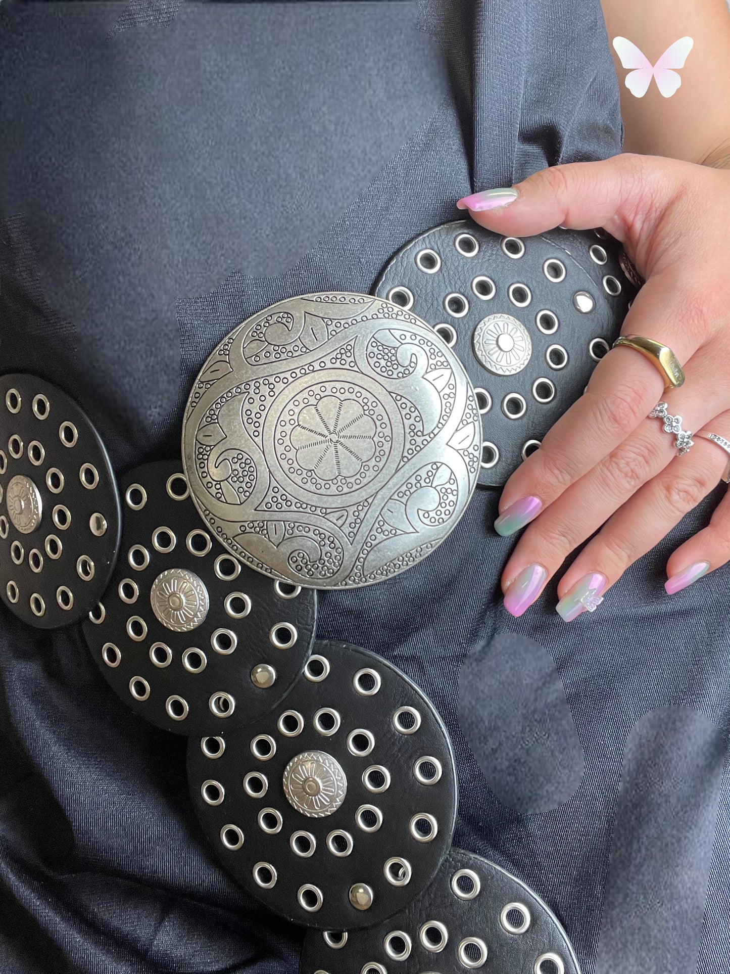 Belt y2k with discs | 105cm