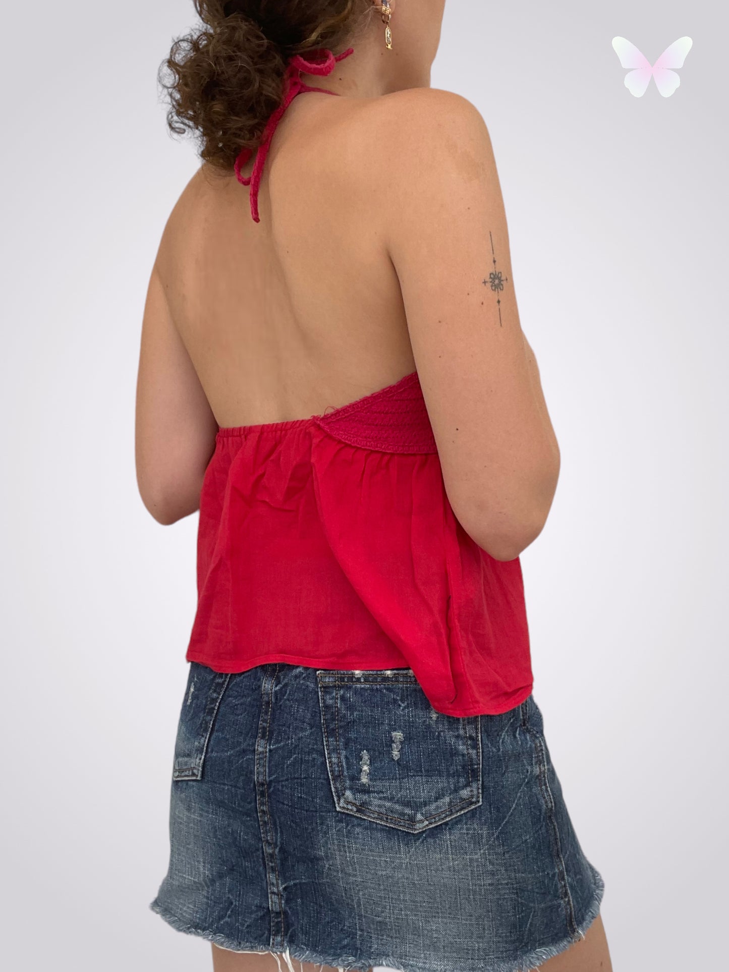 Top rouge | S