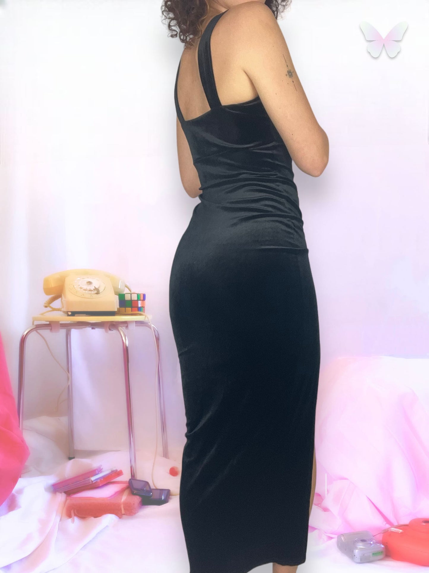 Robe velours | S