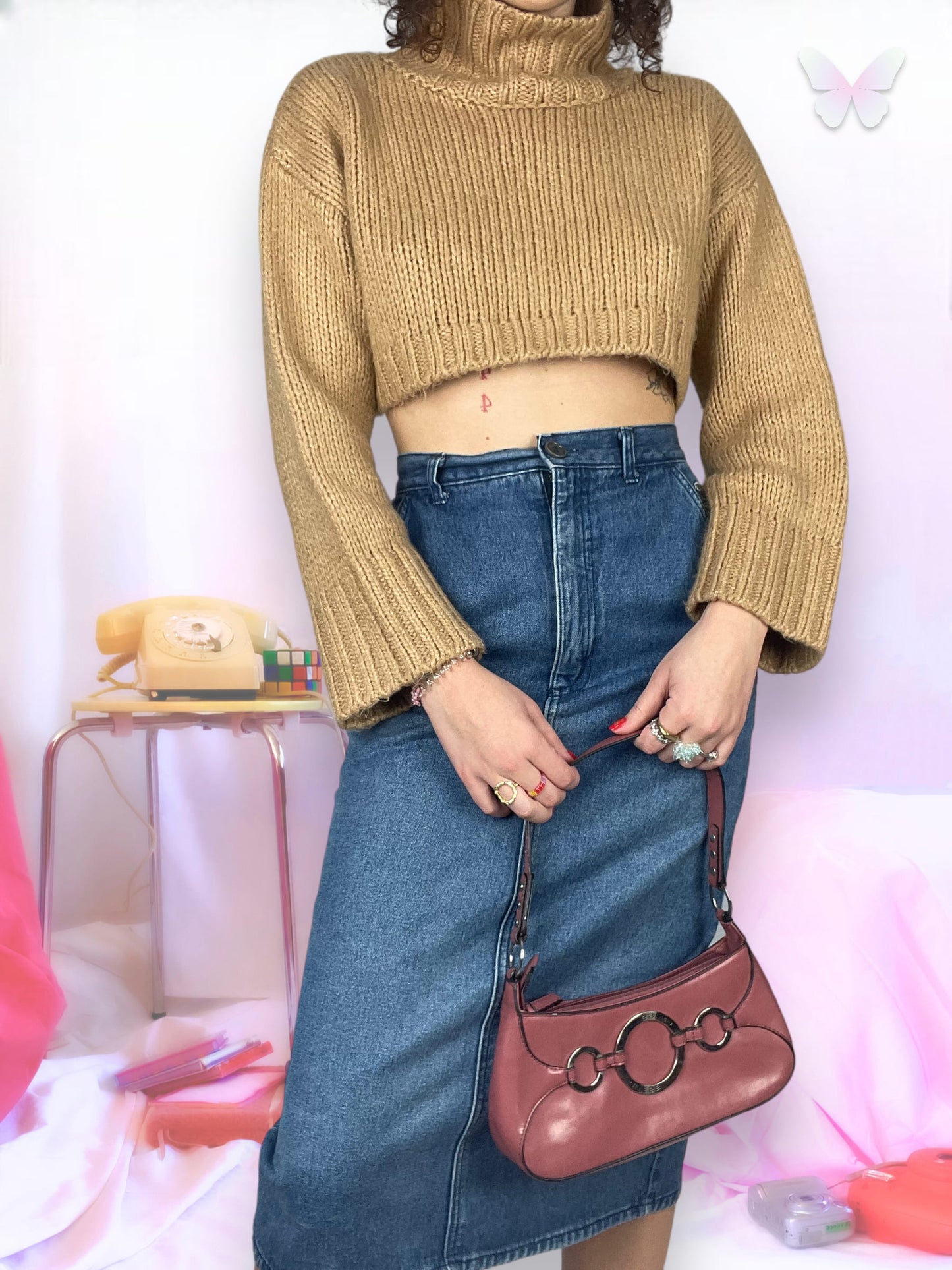Brauner Pullover | S