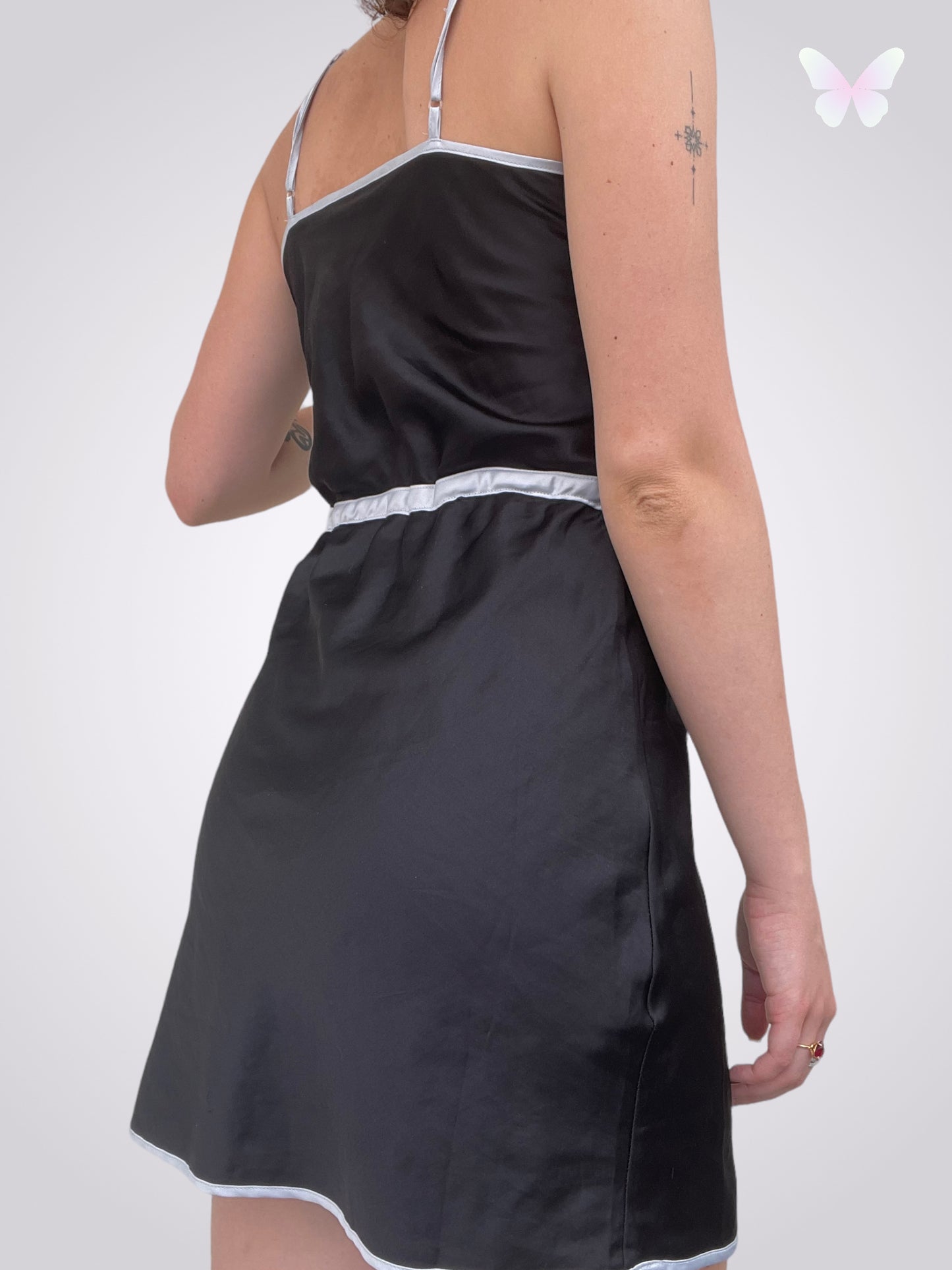 Black slip dress | 38/40