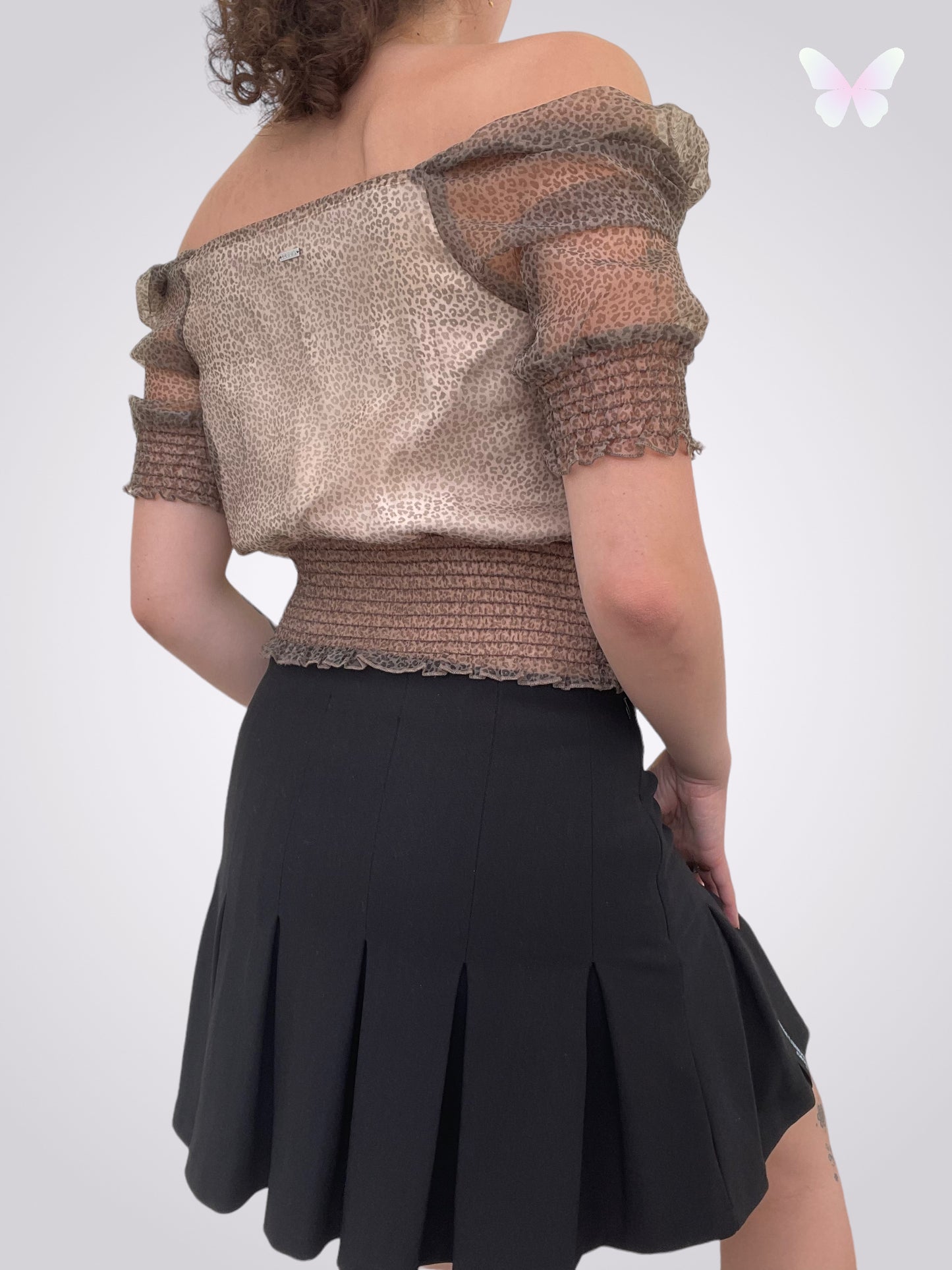 GUESS Leoparden-Top | S