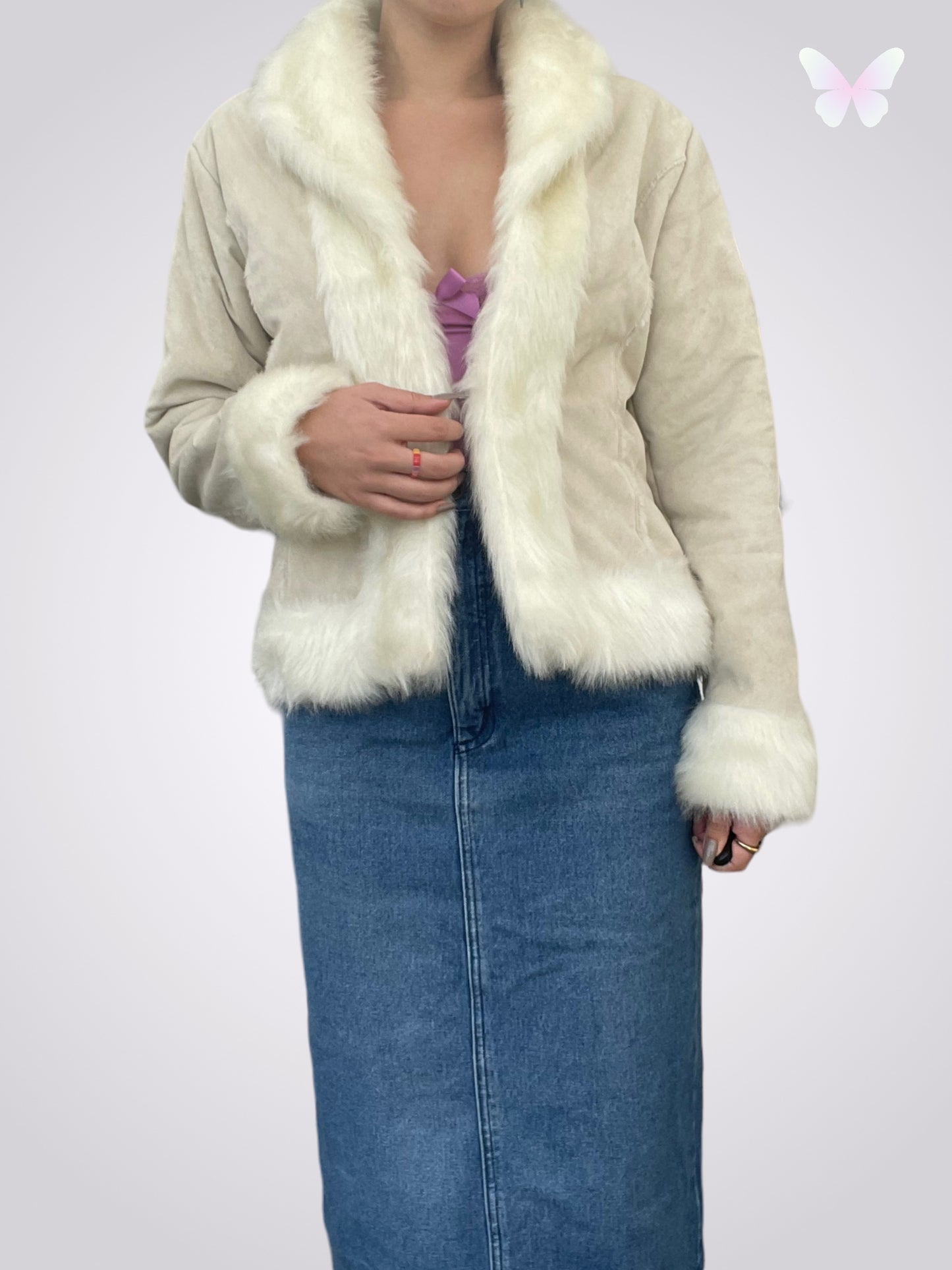 Manteau afghan blanc | S/M