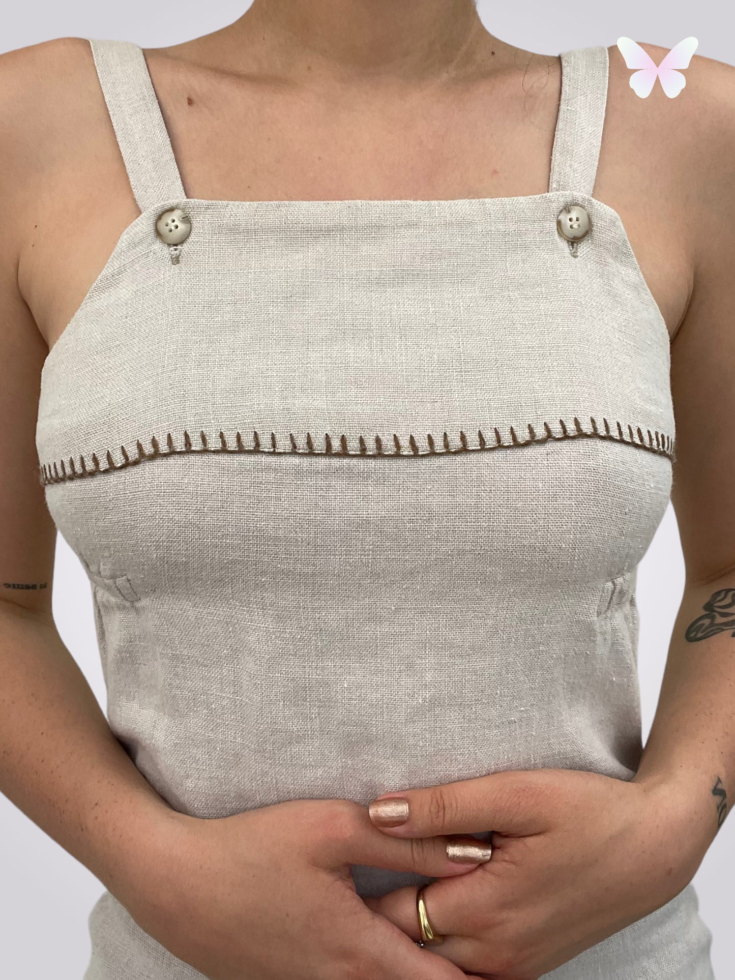 Robe beige | M