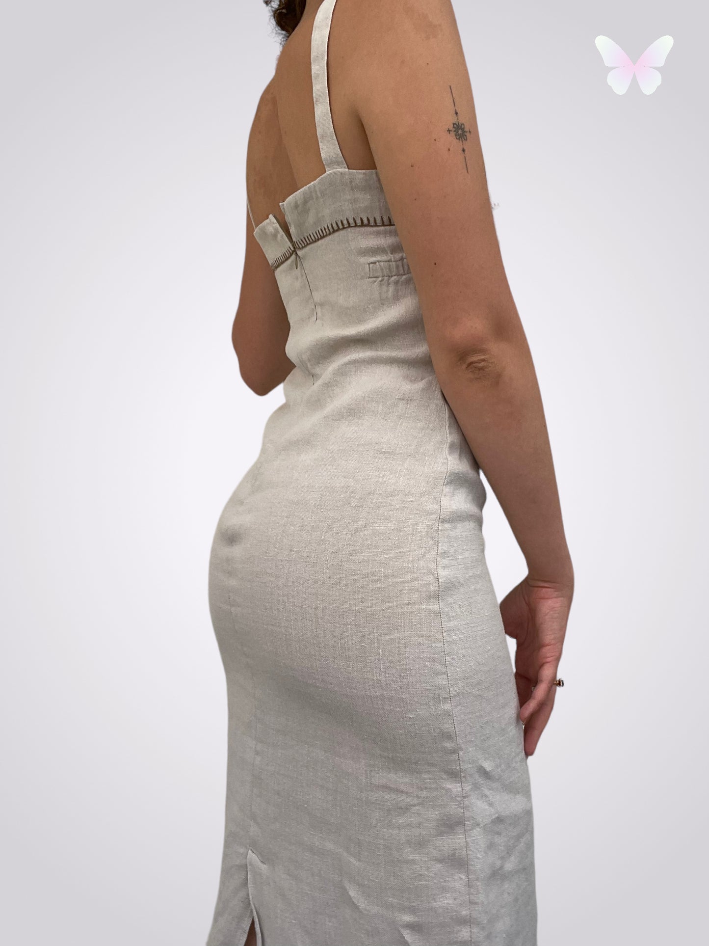 Robe beige | M