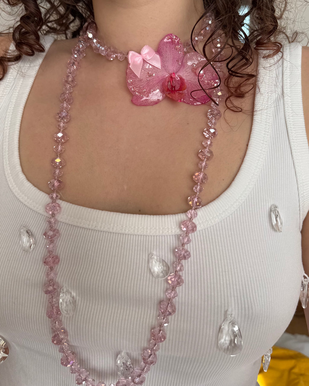 Peachy cake orchid
