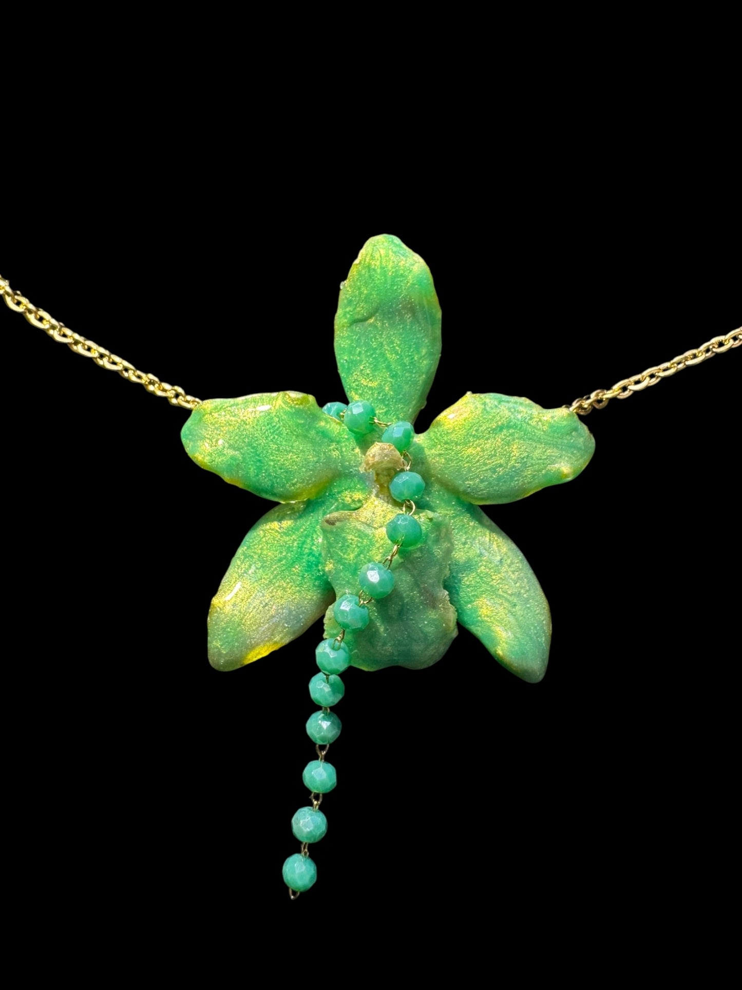Green oncidium