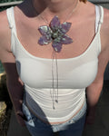 Purple clematis