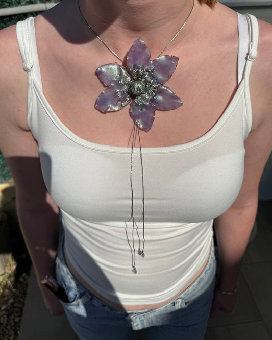 Purple clematis
