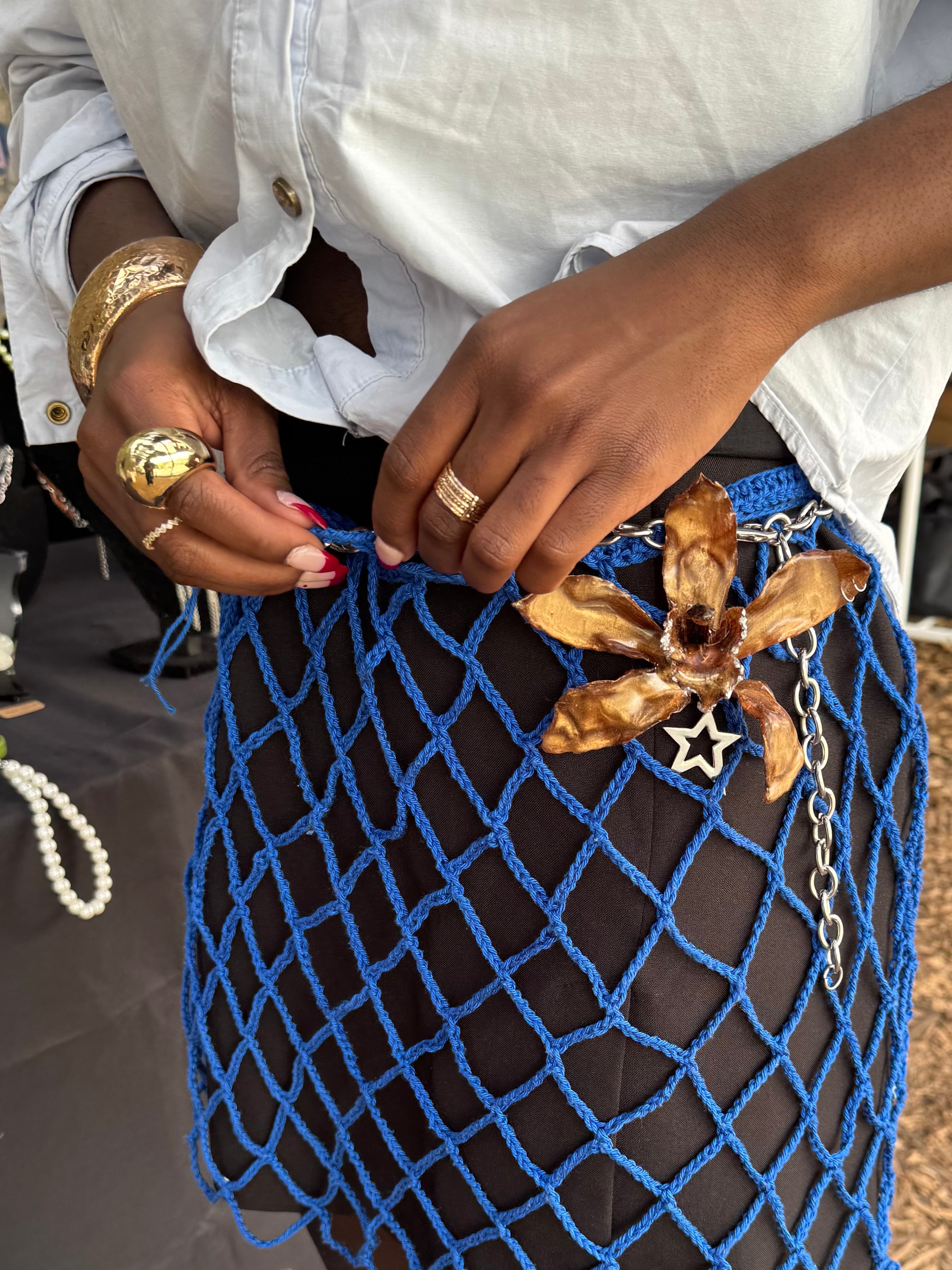 Bronzener Cymbidiumgürtel