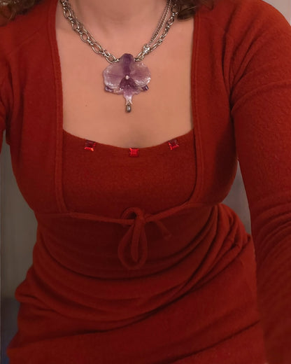 Lila Orchidee