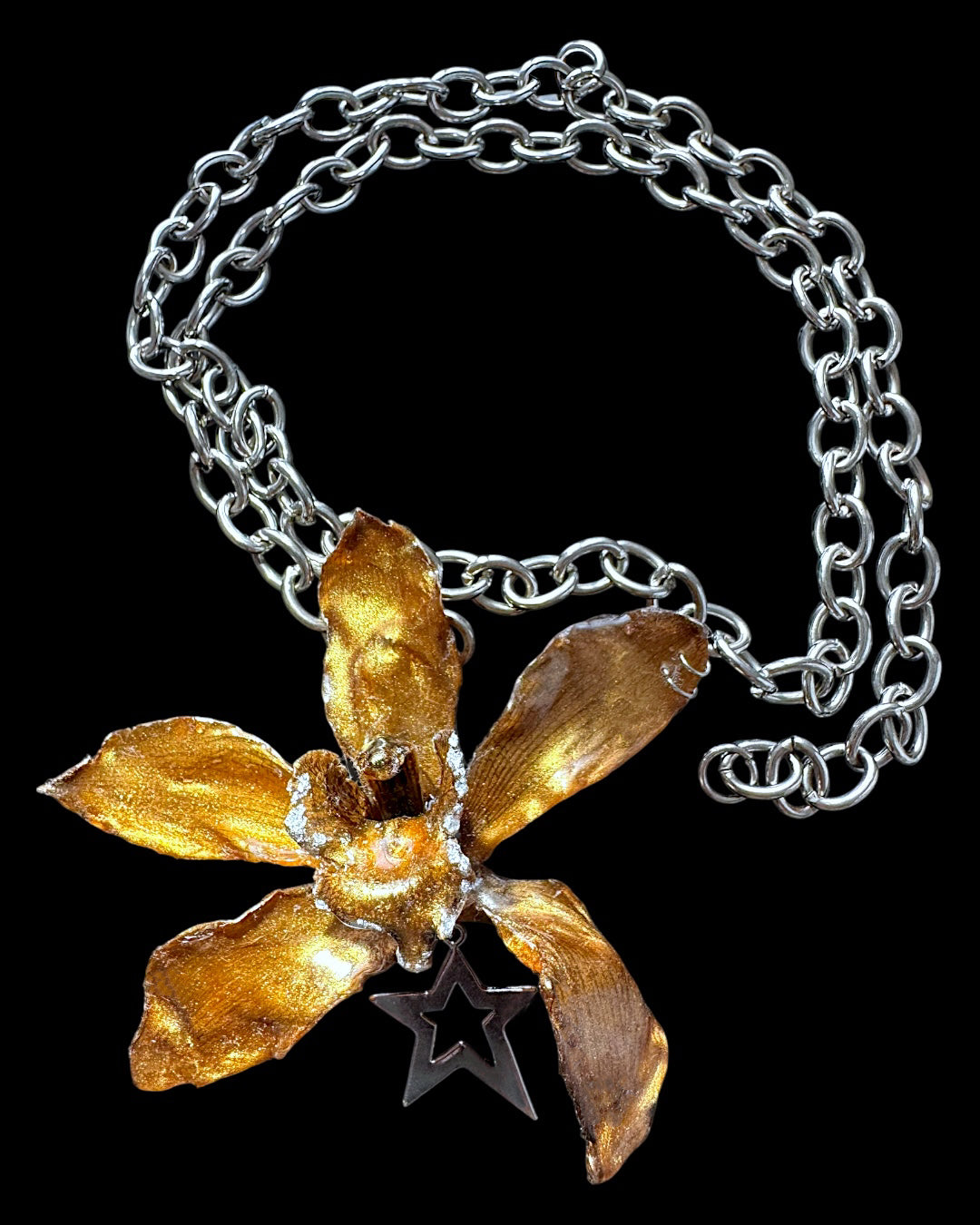 Bronzener Cymbidiumgürtel