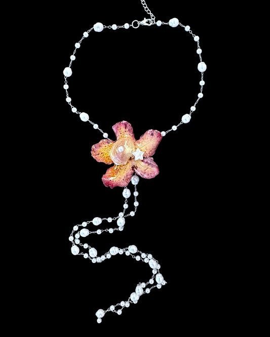 Shell pearl azalea
