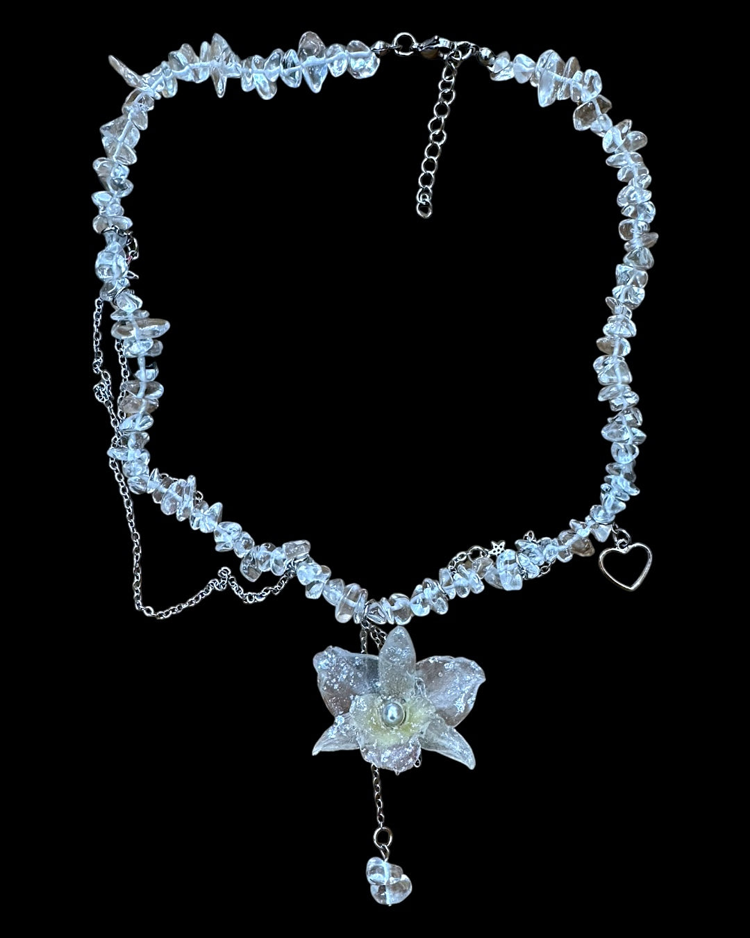 Baby weiße Orchidee