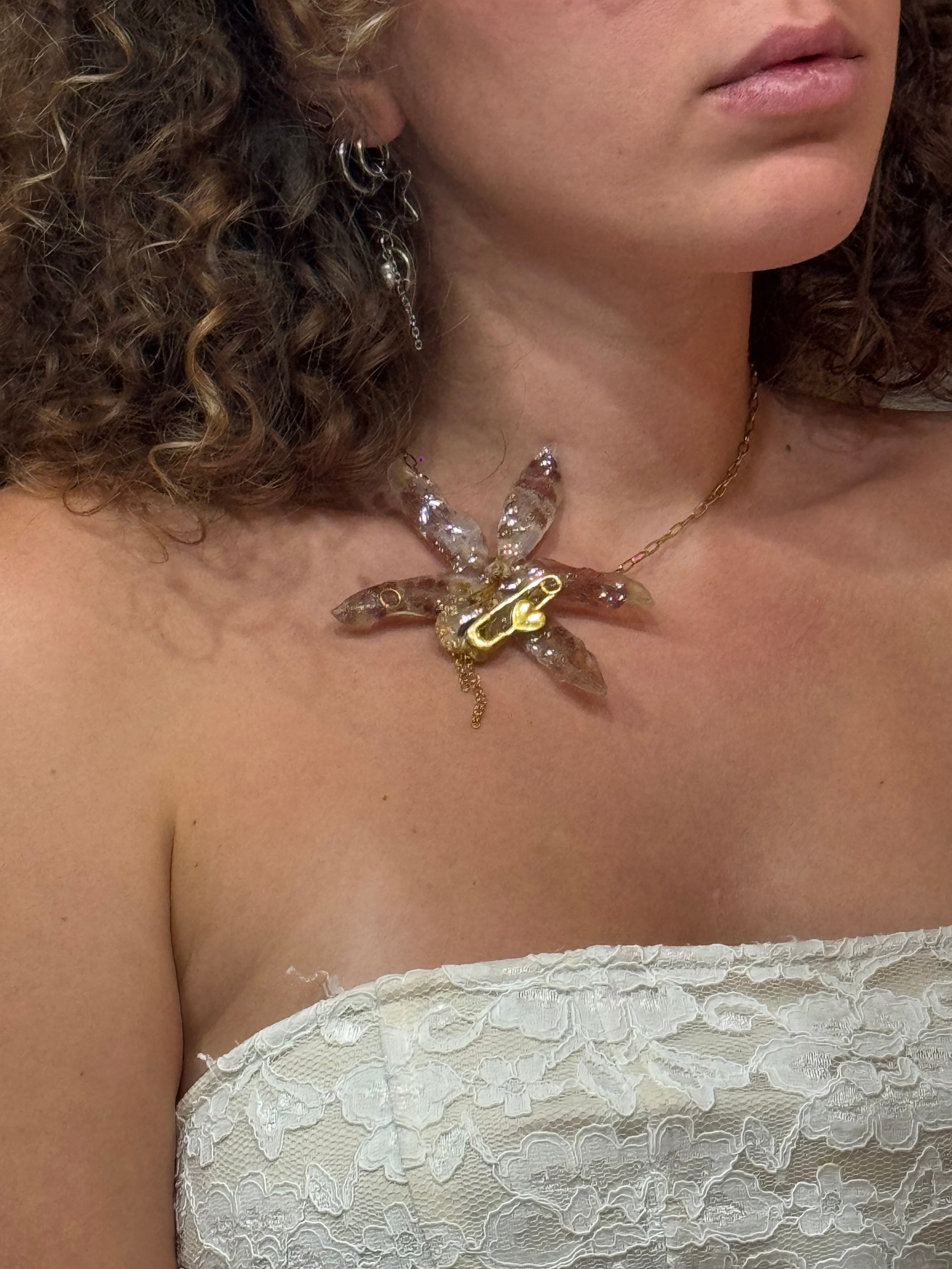 Goldy leopard brassia