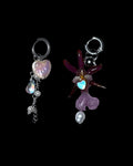 Mila orchid earring