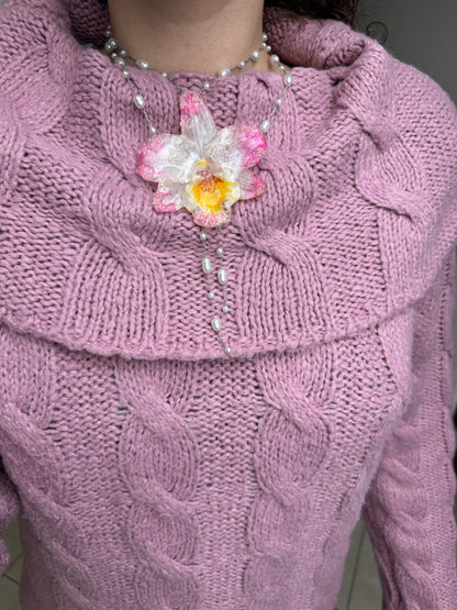 Rosa Orchidee