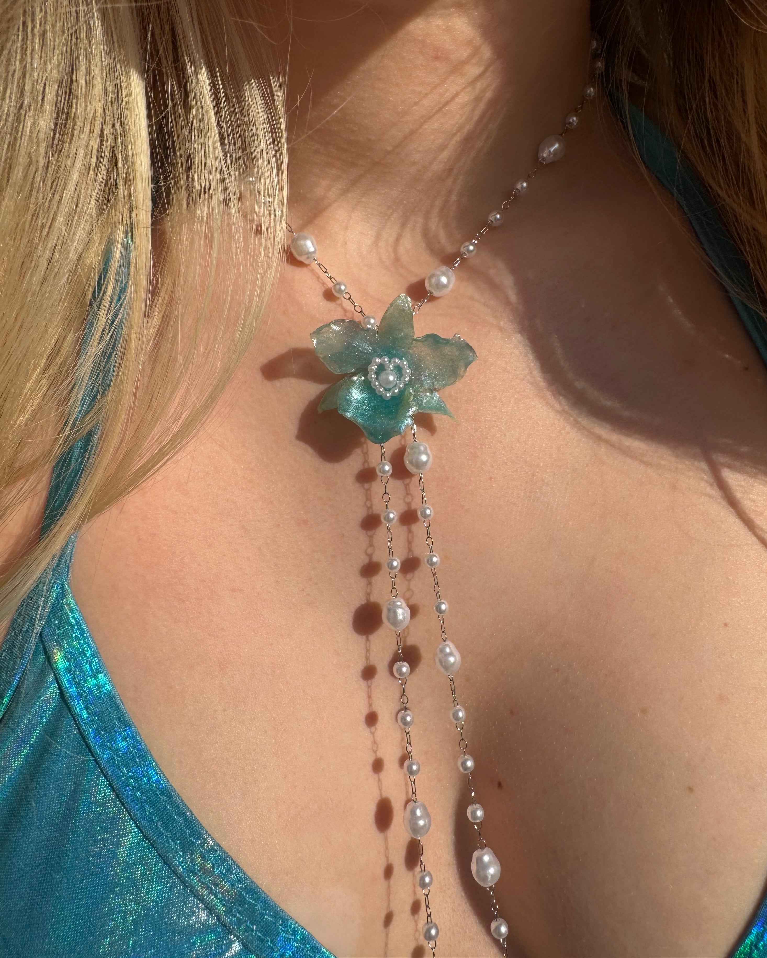 Babyblaues Dendrobium