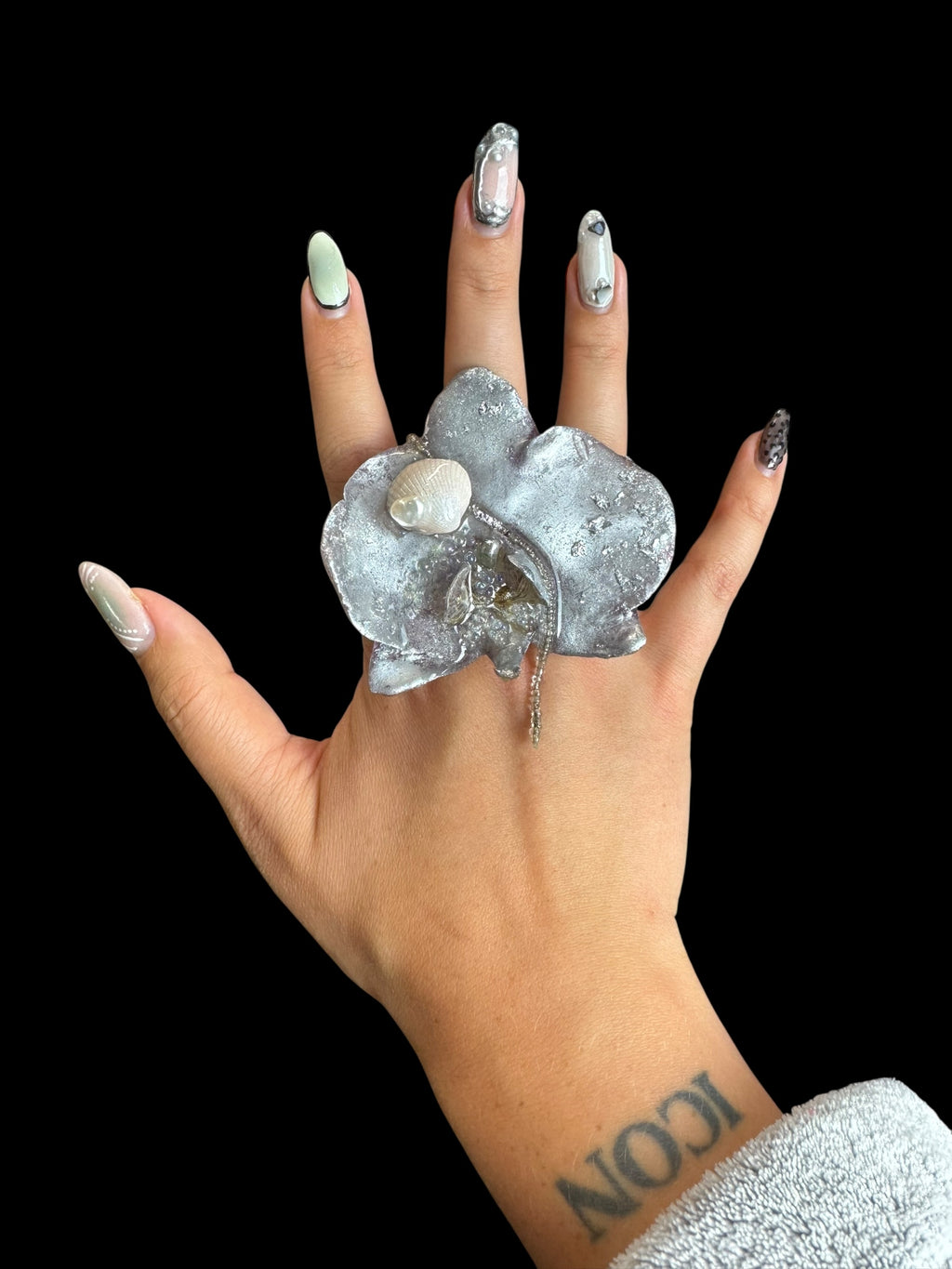 Mermaid orchid ring