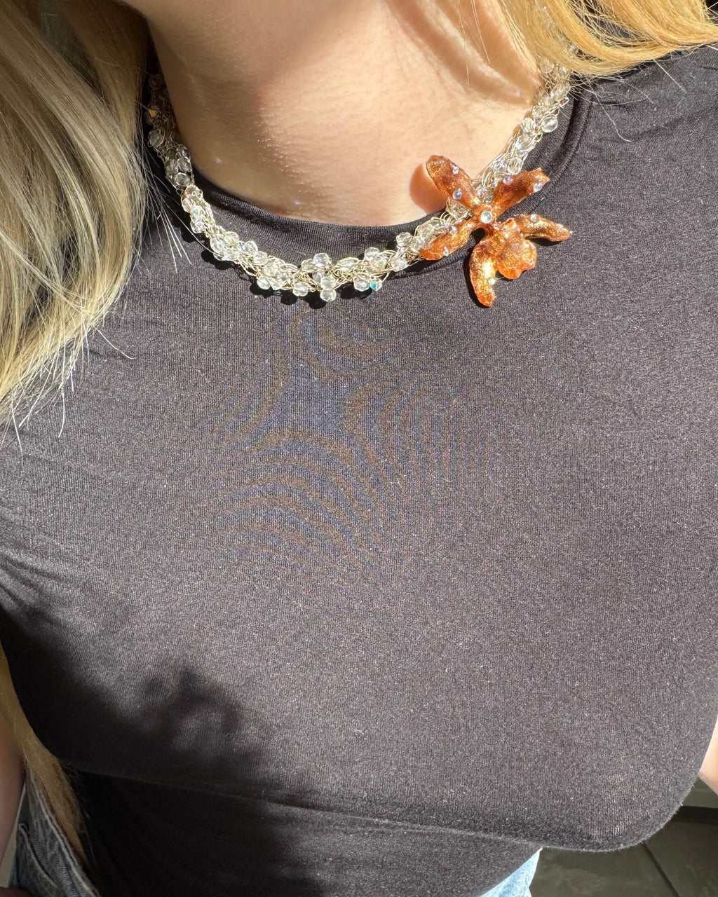 Braune Oncidium-Orchidee