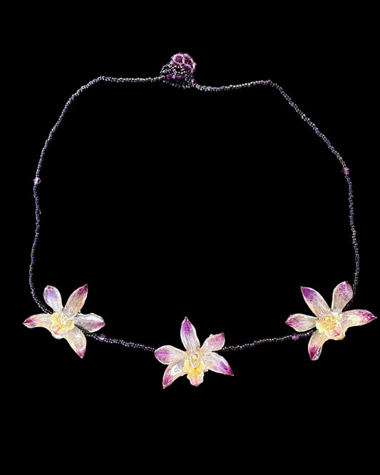 Mini Purple orchids