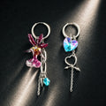 Kally orchid earring