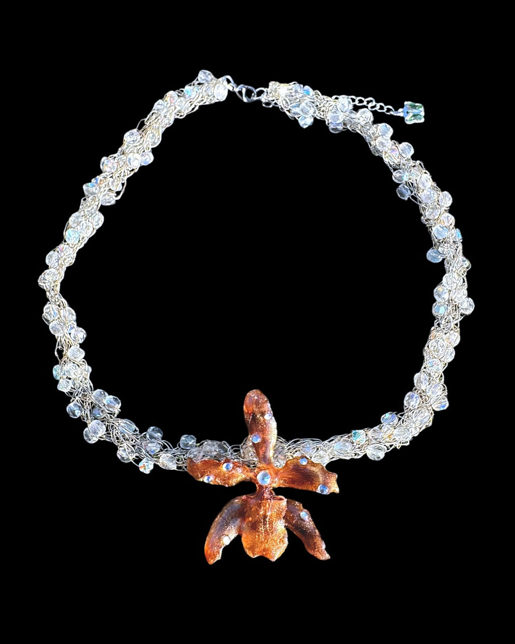 Braune Oncidium-Orchidee