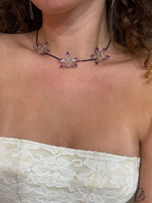 Mini Purple orchids