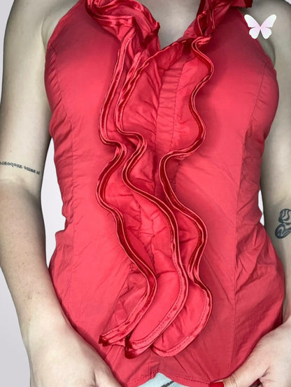 Rotes Oberteil | S