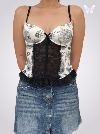 B&amp;W corset | S
