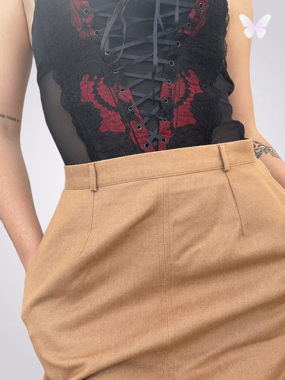 Jupe brune clair | M